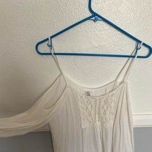 Off shoulder with sleeves